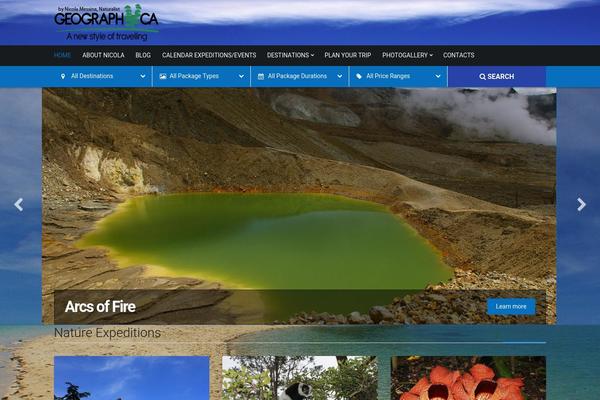 geographyca.com site used Wp_cousteau5-v1.3