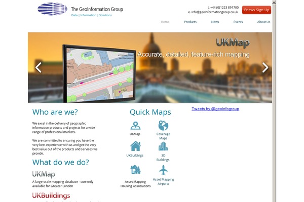 Kinetic theme site design template sample