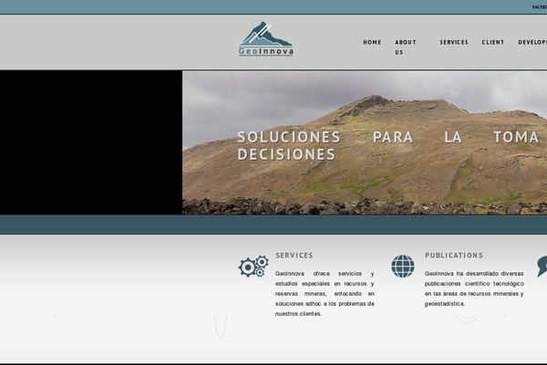 geoinnova.cl site used UT Srtange