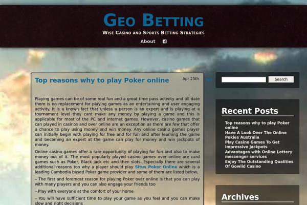 Adventure theme site design template sample