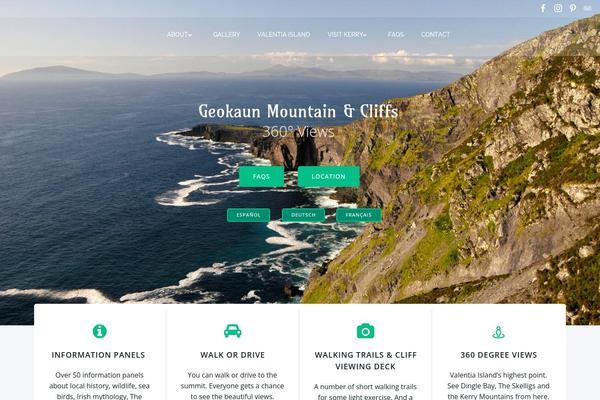 Colibri WP theme site design template sample