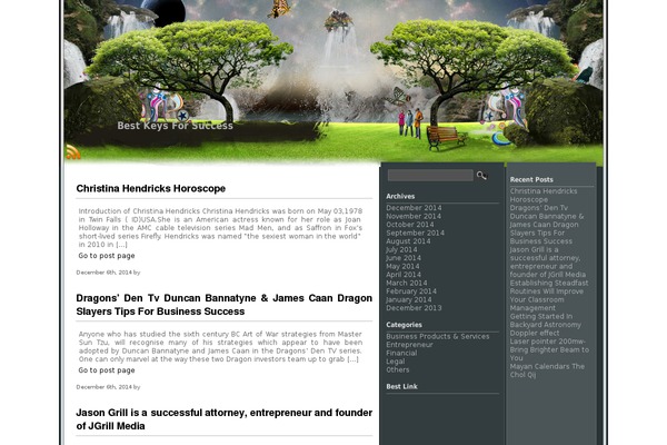 Probiz theme site design template sample