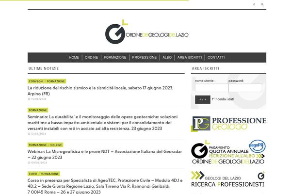 Espresso Child theme site design template sample