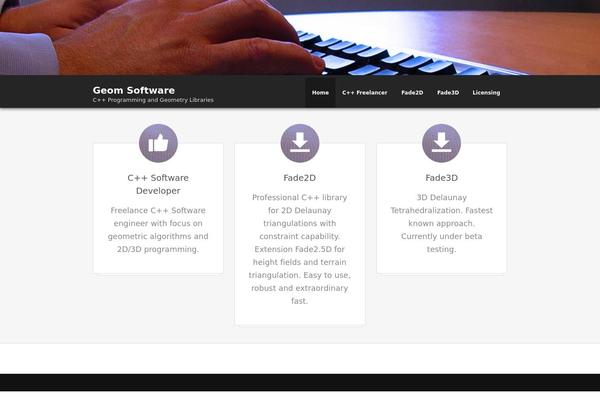 Engrave (Lite) theme site design template sample