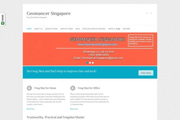 Site using Slick Social Share Buttons plugin