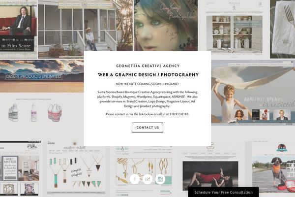 geometriadesign.com site used Bright-idea