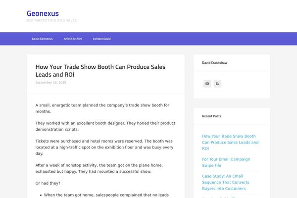 Site using Genesis Tabs plugin