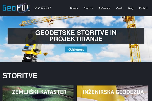 Proxy theme site design template sample
