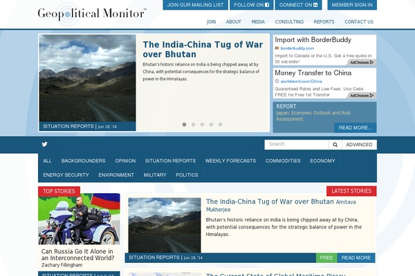 Proton theme site design template sample