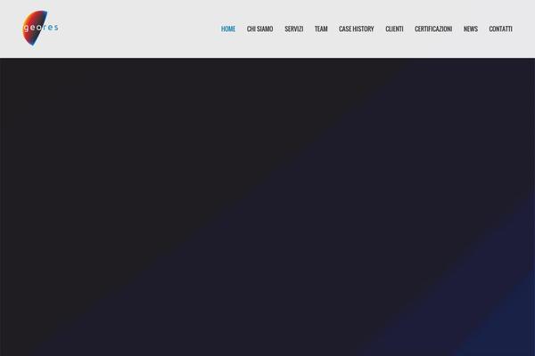 Jarvis Child theme site design template sample