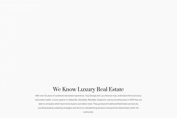 Houzez theme site design template sample