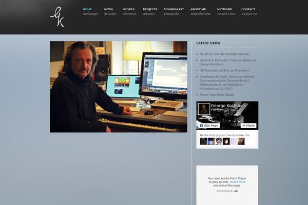 georgekochbeck.com site used Scoove