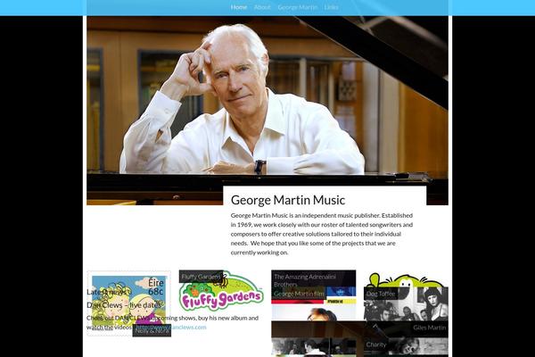 georgemartinmusic.com site used Gmm