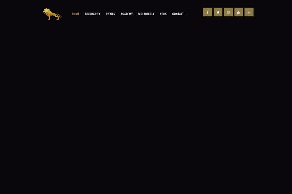 Dj-rainflow theme site design template sample