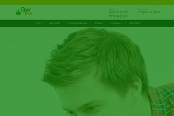 University theme site design template sample