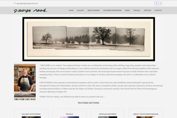 Loom theme site design template sample