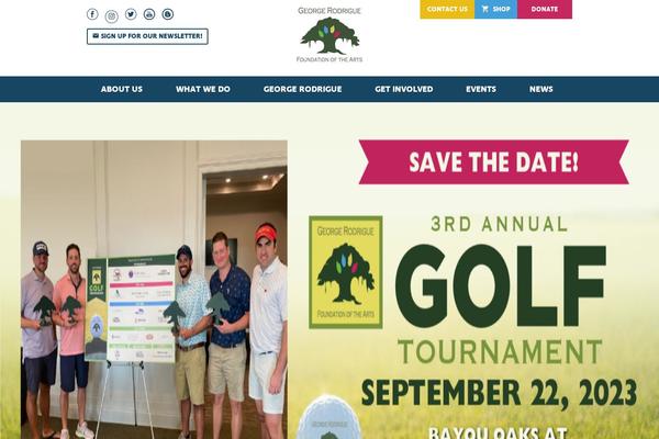 Foundation theme site design template sample