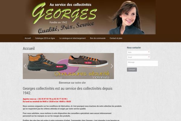 Souffle theme site design template sample