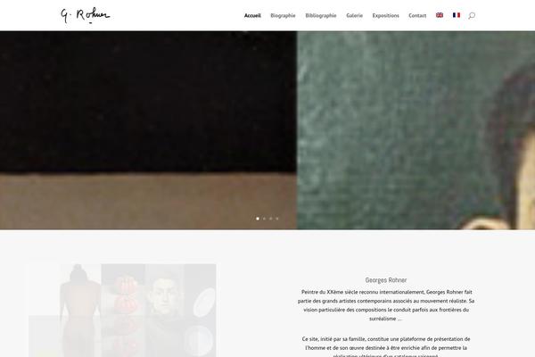 Divi theme site design template sample