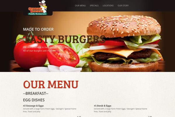 Iron Bull theme site design template sample