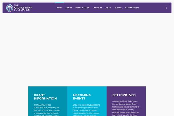 georgeshinnfoundation.org site used Charity-ngo