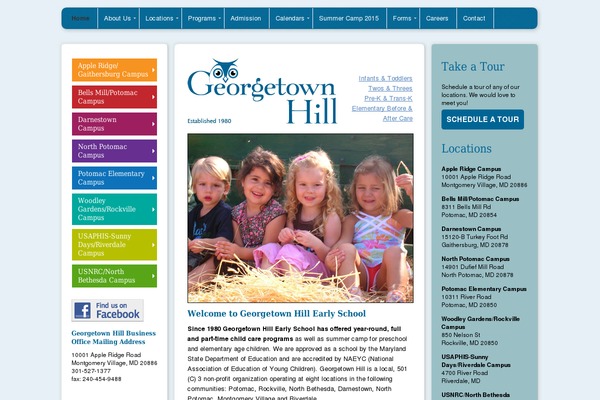 Site using Colorful text widget plugin