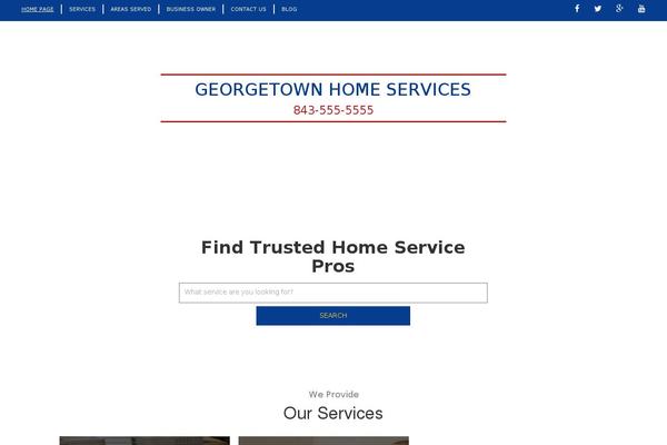 Dt theme site design template sample