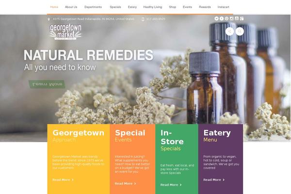 Agrofields theme site design template sample