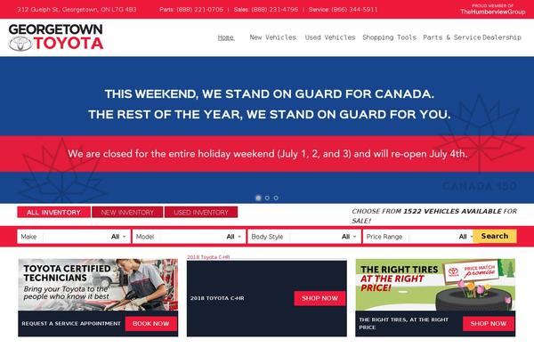 georgetowntoyota.com site used Ed-template-5