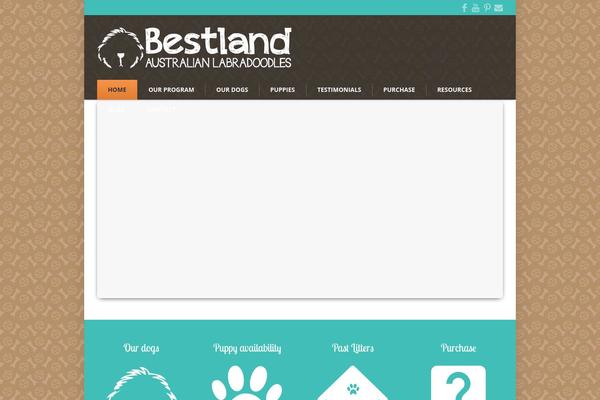 Pet-rescue theme site design template sample