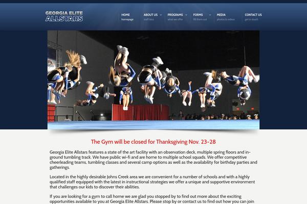 Karma theme site design template sample