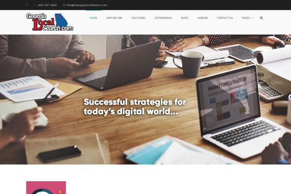 Site using Page Builder by SiteOrigin plugin