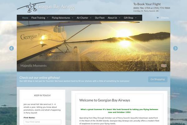 georgianbayairways.com site used Gba