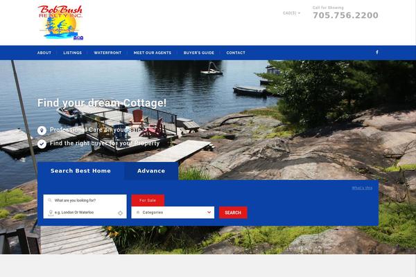 Site using Wp-realestate-manager plugin