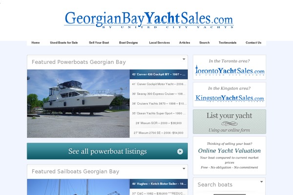 georgianbayyachtsales.com site used Exehill