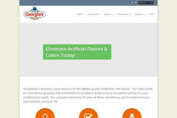Thunder theme site design template sample