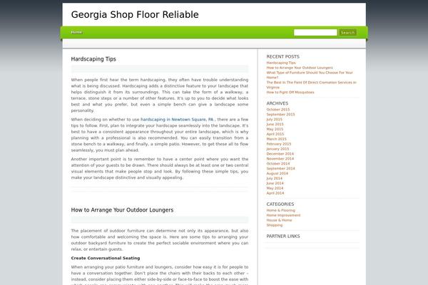 Tmp theme site design template sample