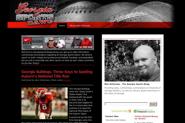 georgiasportsdawg.com site used Greenway-3c