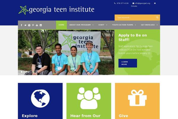 Charity Hub v1.05 theme site design template sample