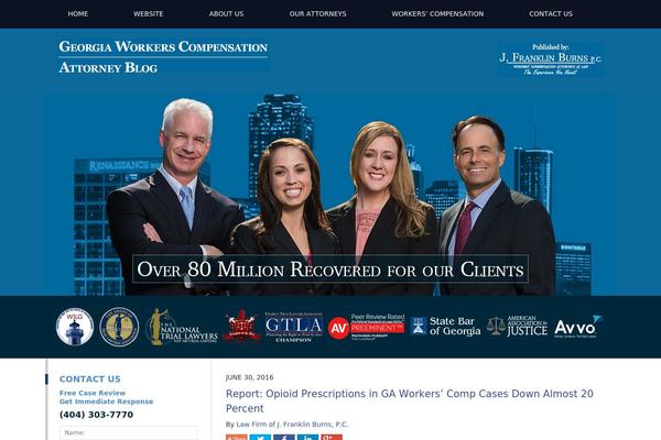 georgiaworkerscompensationattorneyblog.com site used Willow