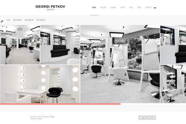 Almera theme site design template sample
