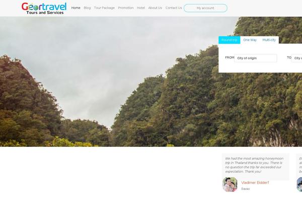 Site using WEN Responsive Columns plugin