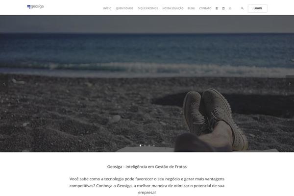 Stack theme site design template sample