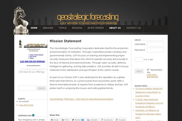 geostrategicforecasting.com site used Boss-pro