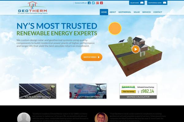 Accelerate theme site design template sample