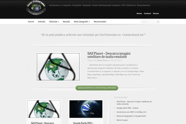 InReview theme site design template sample