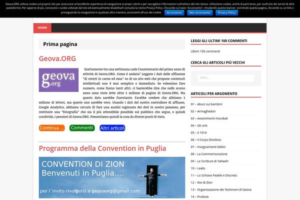 MH Magazine lite theme site design template sample