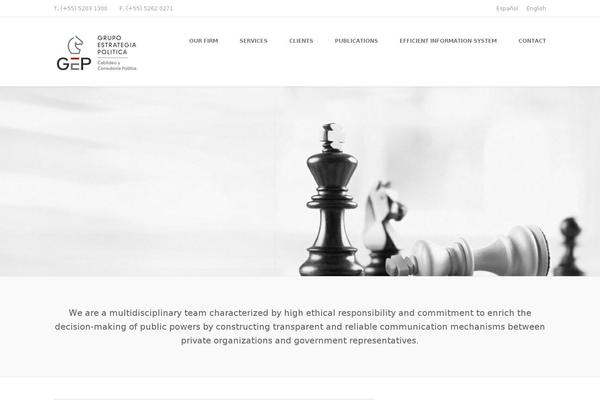 Shadow theme site design template sample