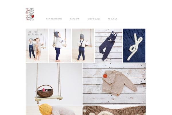 Mono theme site design template sample