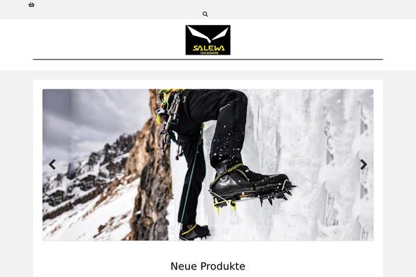 Amphibious theme site design template sample